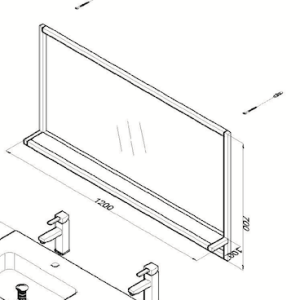 Metal 120 technische tekening