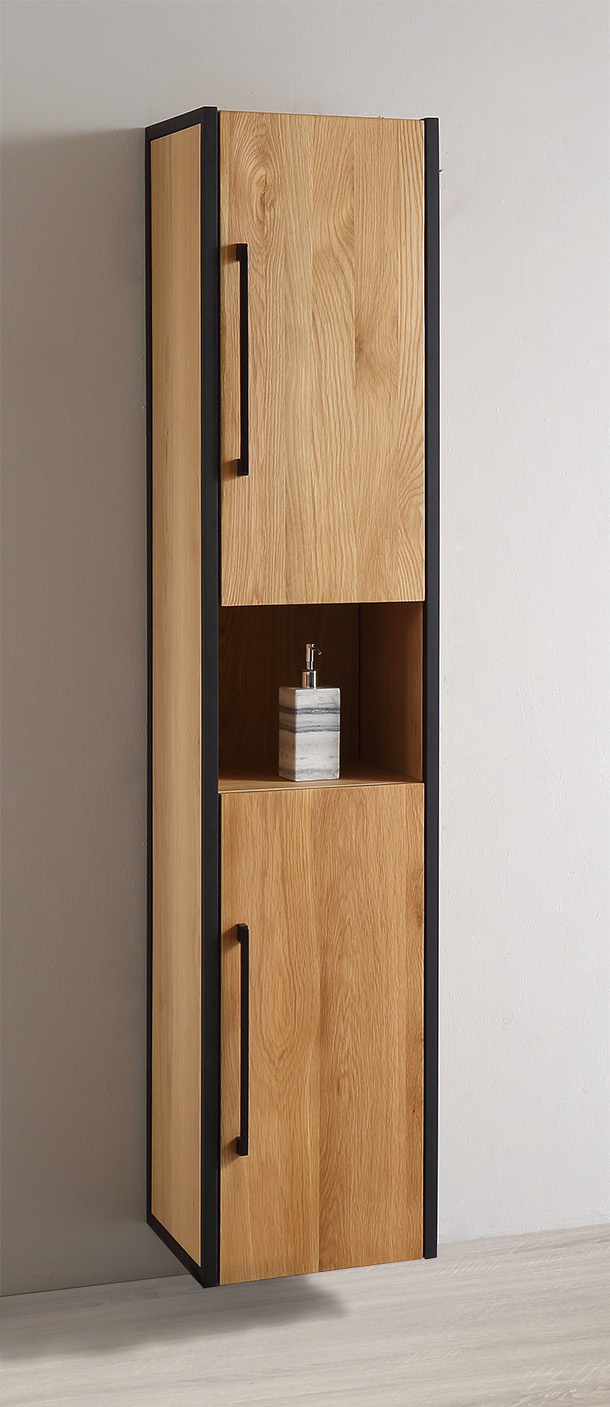 de eerste Isaac gebaar Badkamer kolomkast "New-Amsterdam" - Sani Design